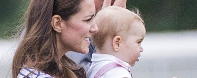 Herzogin Kate und Prinz George Herzogin Kate und Prinz George
