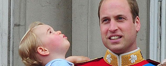 Prinz William und Prinz George Prinz William und Prinz George