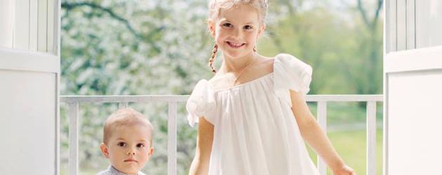 Prinz Oscar und Prinzessin Estelle im Juni 2017 Prinz Oscar und Prinzessin Estelle im Juni 2017
