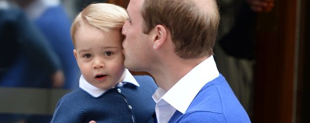 Prinz William und Prinz George Prinz William und Prinz George