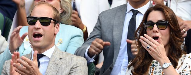 Prinz William Herzogin Kate beim Wimbledon-Finale 2016 Prinz William Herzogin Kate beim Wimbledon-Finale 2016