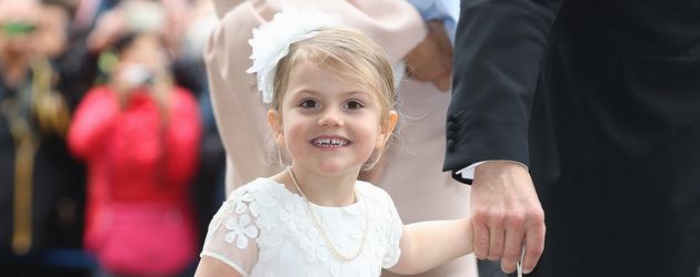 Prinzessin Estelle bei der Taufe von Prinz Oscar Prinzessin Estelle bei der Taufe von Prinz Oscar