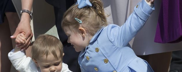 Prinzessin Leonore von Schweden und Prinzessin Estelle von Schweden Prinzessin Leonore von Schweden und Prinzessin Estelle von Schweden