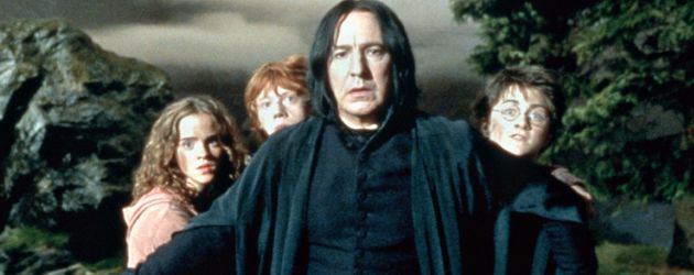 Alan Rickman, Emma Watson, Daniel Radcliffe und Rupert Grint Alan Rickman, Emma Watson, Daniel Radcliffe und Rupert Grint