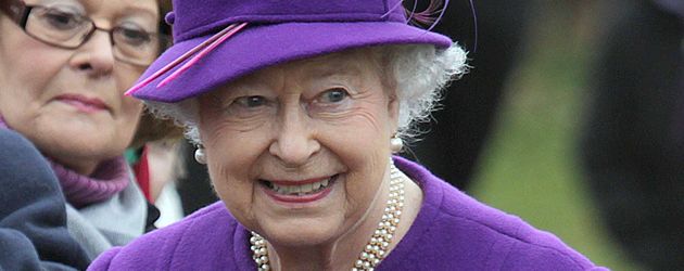 Queen Elizabeth II. in Sandringham, England Queen Elizabeth II. in Sandringham, England