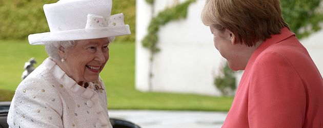 Queen Elizabeth II. und Angela Merkel Queen Elizabeth II. und Angela Merkel
