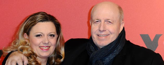 XXL-Manager Reiner Calmund mit Sommelière Natalie Lumpp XXL-Manager Reiner Calmund mit Sommelière Natalie Lumpp