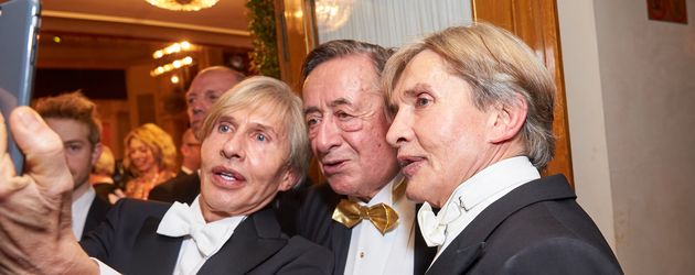Richard Lugner und Botox-Boys Richard Lugner und Botox-Boys
