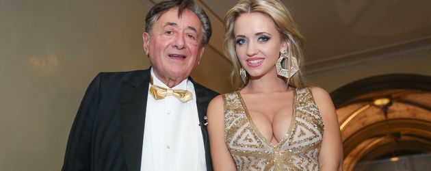 Richard und Cathy Lugner beim Wiener Opernball im Februar 2015 Richard und Cathy Lugner beim Wiener Opernball im Februar 2015