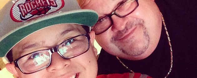 Rico Rodriguez mit seinem Papa Rico Rodriguez mit seinem Papa