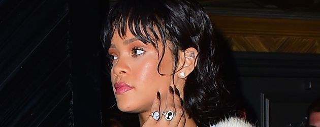 Rihanna an einem New Yorker Nachtclub Rihanna an einem New Yorker Nachtclub