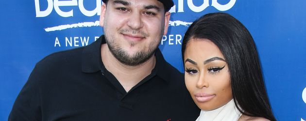 Rob Kardashian und Blac Chyna im Sky Beach Club in Las Vegas Rob Kardashian und Blac Chyna im Sky Beach Club in Las Vegas