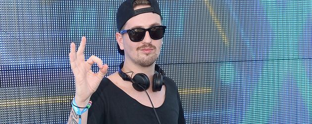 Robin Schulz auf einem Konzert in Miami, Florida Robin Schulz auf einem Konzert in Miami, Florida