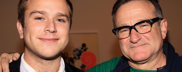 Robin Williams und Zachary Pym Williams Robin Williams und Zachary Pym Williams