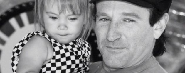 Robin Williams mit seinem Töchterchen Zelda Robin Williams mit seinem Töchterchen Zelda