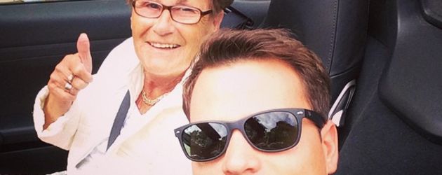 Rocco Stark mit seiner Oma Rocco Stark mit seiner Oma