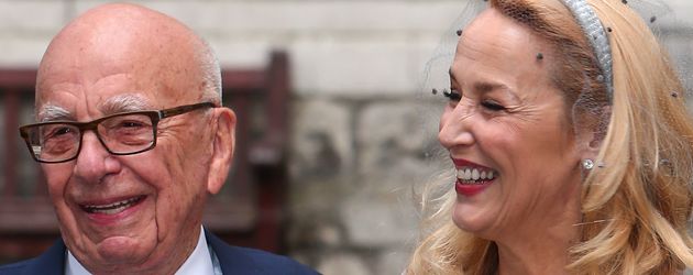 Jerry Hall und Rupert Murdoch Jerry Hall und Rupert Murdoch