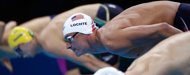 Ryan Lochte, Goldmedaillen-Gewinner bei Olympia 2016 Ryan Lochte, Goldmedaillen-Gewinner bei Olympia 2016