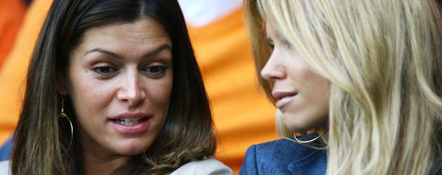 Sabia Boulahrouz und Sylvie van der Vaart Sabia Boulahrouz und Sylvie van der Vaart