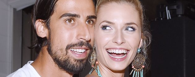 Sami Khedira und Lena Gercke Sami Khedira und Lena Gercke