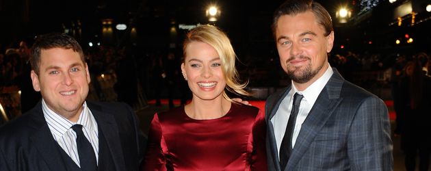 Jonah Hill, Margot Robbie und Leonardo DiCaprio (v.l.n.r.) Jonah Hill, Margot Robbie und Leonardo DiCaprio (v.l.n.r.)