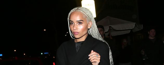 Zoe Kravitz vor dem Delilah Club in West Hollywood Zoe Kravitz vor dem Delilah Club in West Hollywood