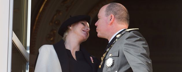 Fürstin Charlène und Albert II von Monaco Fürstin Charlène und Albert II von Monaco
