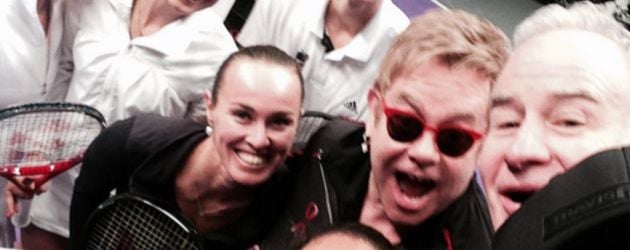 Sabine Lisicki und Elton John Sabine Lisicki und Elton John