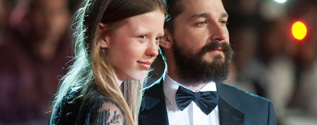 Shia LaBeouf und Mia Goth Shia LaBeouf und Mia Goth