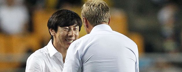 Shin Tae-Yong, der Trainer von Korea Shin Tae-Yong, der Trainer von Korea