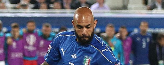 Simone Zaza beim EM-Viertelfinale gegen Deutschland Simone Zaza beim EM-Viertelfinale gegen Deutschland