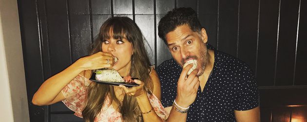 Sofia Vergara mit Joe Manganiello bei ihrer Geburtstagsparty Sofia Vergara mit Joe Manganiello bei ihrer Geburtstagsparty
