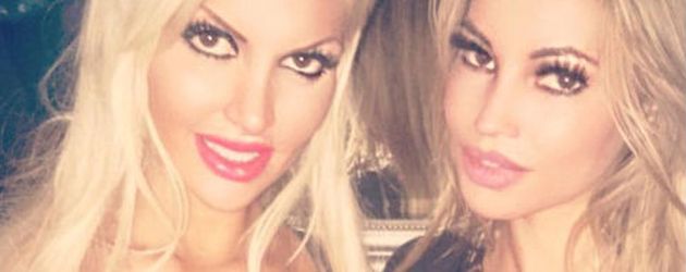 Sophia Wollersheim und Maria Hering auf einer Halloween-Party in Miami Sophia Wollersheim und Maria Hering auf einer Halloween-Party in Miami