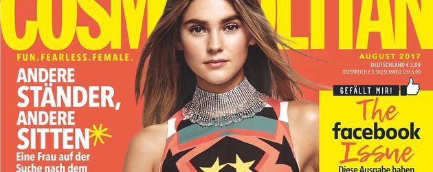 Stefanie Giesinger auf dem zweiten Cover der Cosmopolitan Stefanie Giesinger auf dem zweiten Cover der Cosmopolitan
