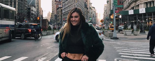 Stefanie Giesinger in New York Stefanie Giesinger in New York