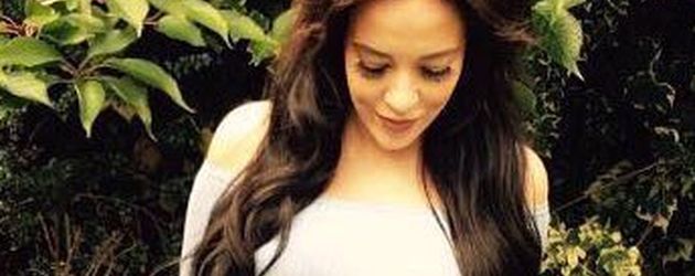 Stephanie Davis während ihrer ersten Schwangerschaft Stephanie Davis während ihrer ersten Schwangerschaft