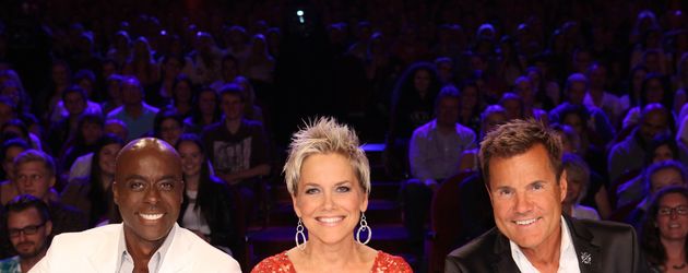 Inka Bause, Dieter Bohlen und Bruce Darnell Inka Bause, Dieter Bohlen und Bruce Darnell