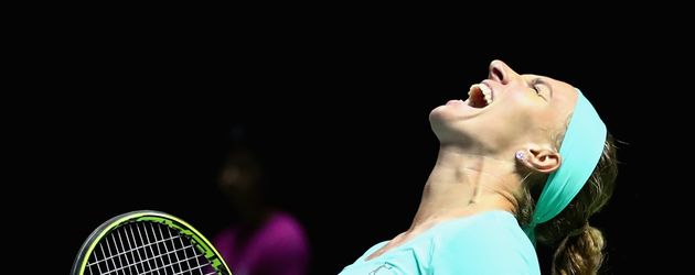 Svetlana Kuznetsova bei den WTA-Finals in Singapur Svetlana Kuznetsova bei den WTA-Finals in Singapur