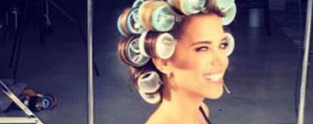Sylvie Meis bei einem Hunkemöller-Shooting Sylvie Meis bei einem Hunkemöller-Shooting
