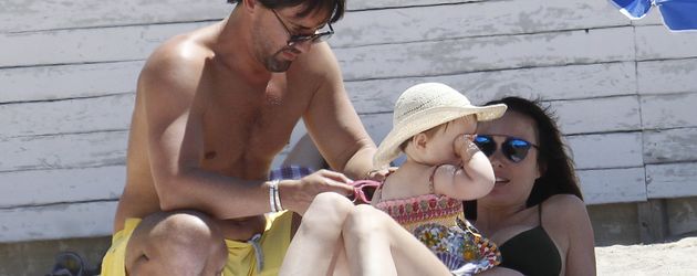 Tamara Ecclestone, Sophia Ecclestone-Rutland und Jay Rutland Tamara Ecclestone, Sophia Ecclestone-Rutland und Jay Rutland