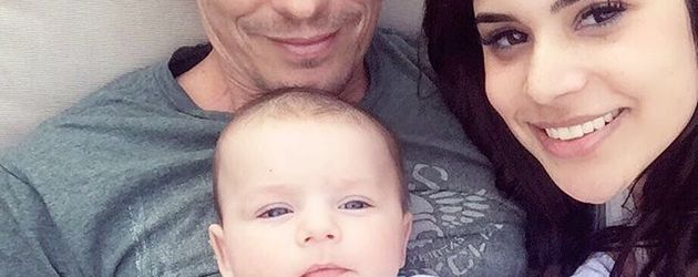 Tanja Tischewitsch mit Thomas Radeck und Sohn Ben Tanja Tischewitsch mit Thomas Radeck und Sohn Ben