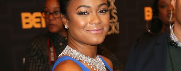 Schauspielerin Tatyana Ali während ihrer ersten Schwangerschaft 2016 Schauspielerin Tatyana Ali während ihrer ersten Schwangerschaft 2016