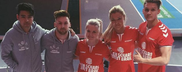 Team "Internet" beim Promi-Völkerball 2016 Team "Internet" beim Promi-Völkerball 2016