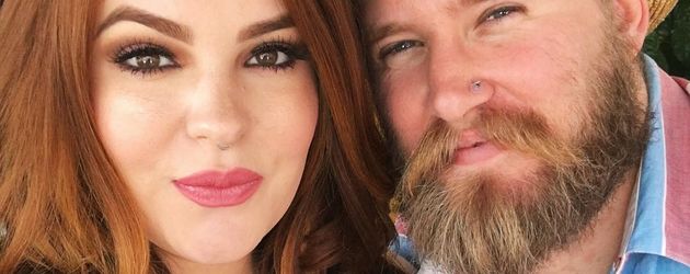 Model Tess Holliday und Künstler Nick Holliday Model Tess Holliday und Künstler Nick Holliday
