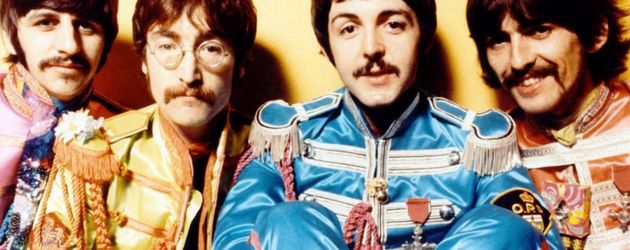 Paul McCartney, John Lennon und Ringo Starr Paul McCartney, John Lennon und Ringo Starr