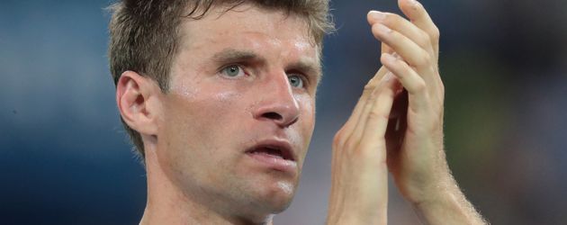 Thomas Müller nach dem EM-Halbfinale Thomas Müller nach dem EM-Halbfinale