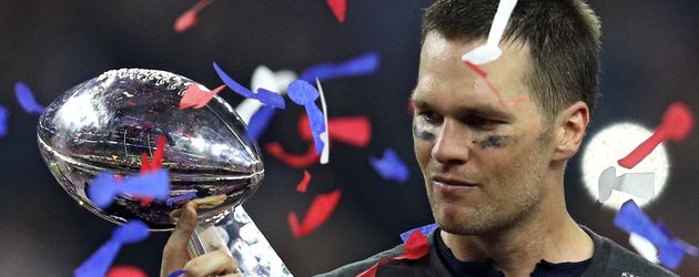 Tom Brady beim Super Bowl 2017 in Houston Tom Brady beim Super Bowl 2017 in Houston