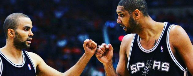 Tony Parker und Tim Duncan Tony Parker und Tim Duncan