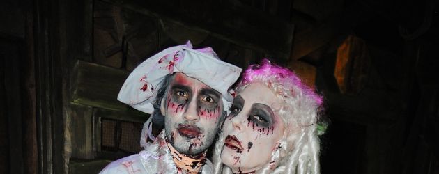 Umut Kekilli und Natascha Ochsenknecht an Halloween 2015 Umut Kekilli und Natascha Ochsenknecht an Halloween 2015