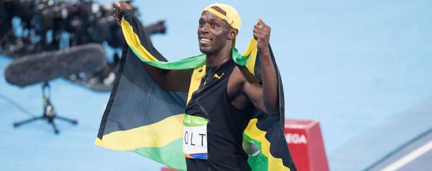 Usain Bolt bei den Olympischen Spielen in Rio de Janeiro Usain Bolt bei den Olympischen Spielen in Rio de Janeiro